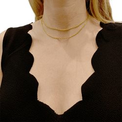 Collier Sautoir en or jaune - Castafiore