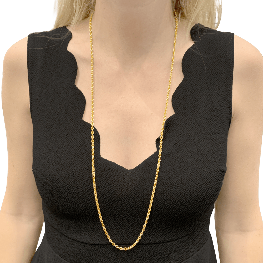 Collier Sautoir en or jaune - Castafiore
