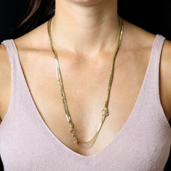 Collier Sautoir en or jaune - Castafiore