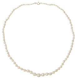 Collier Sautoir en or jaune et perles - Castafiore