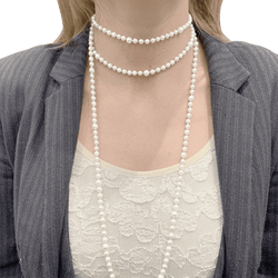 Collier Sautoir en or jaune et perles - Castafiore