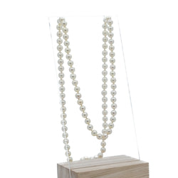 Collier sautoir en or jaune et perles - Castafiore
