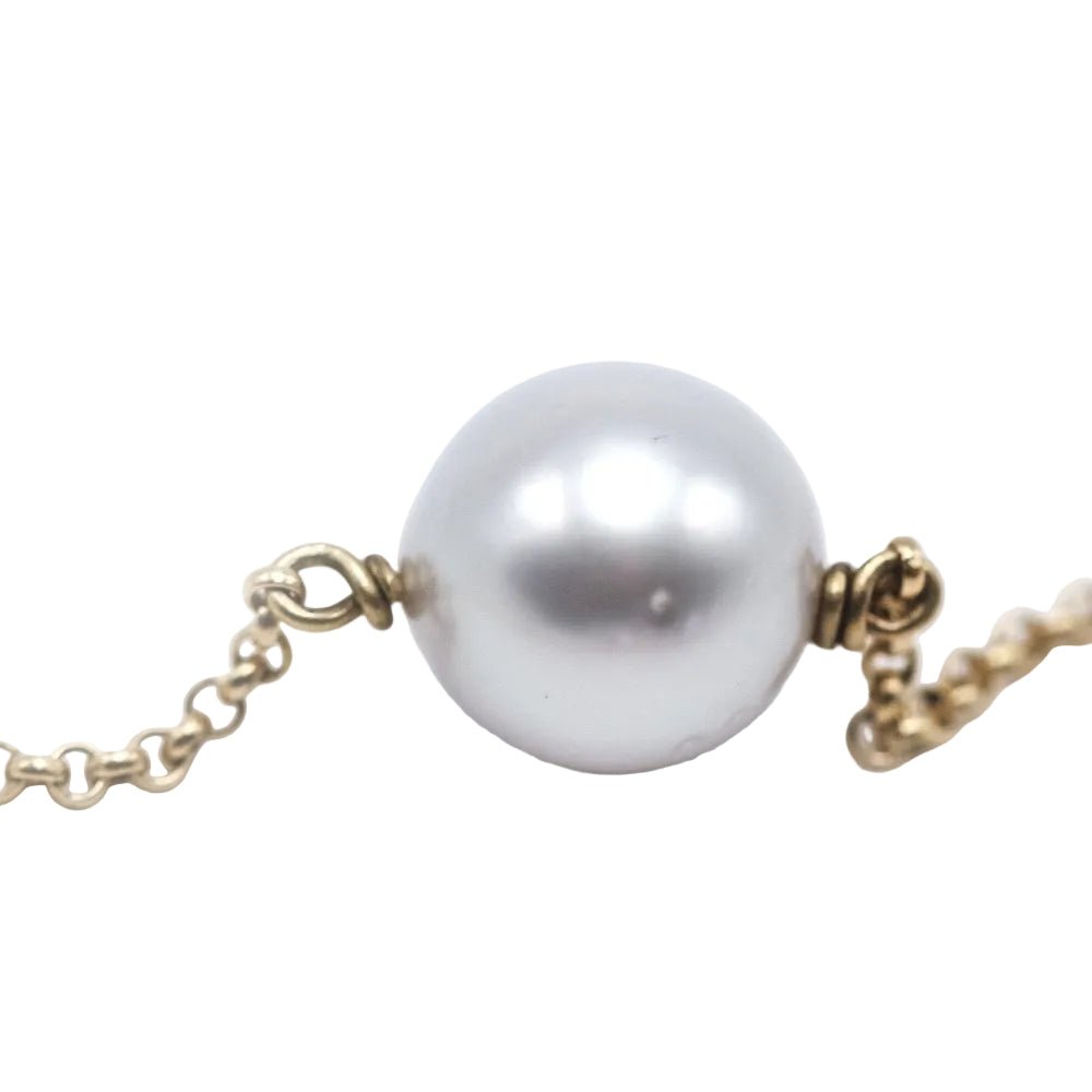 Collier Sautoir en or jaune et perles - Castafiore