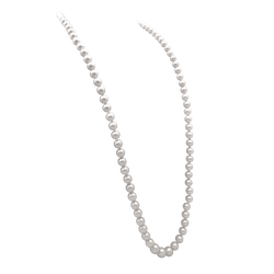 Collier Sautoir en or jaune et perles - Castafiore