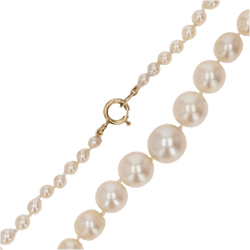 Collier Sautoir en or jaune et perles - Castafiore