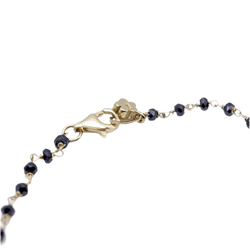 Collier Sautoir en or jaune et spinelles - Castafiore