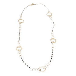 Collier Sautoir en or jaune et spinelles - Castafiore