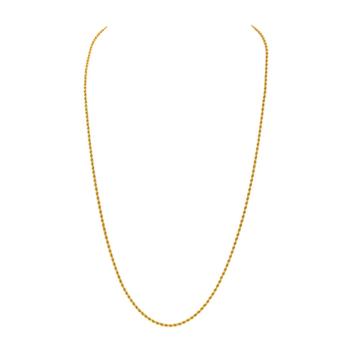 Collier Sautoir en or rose - Castafiore