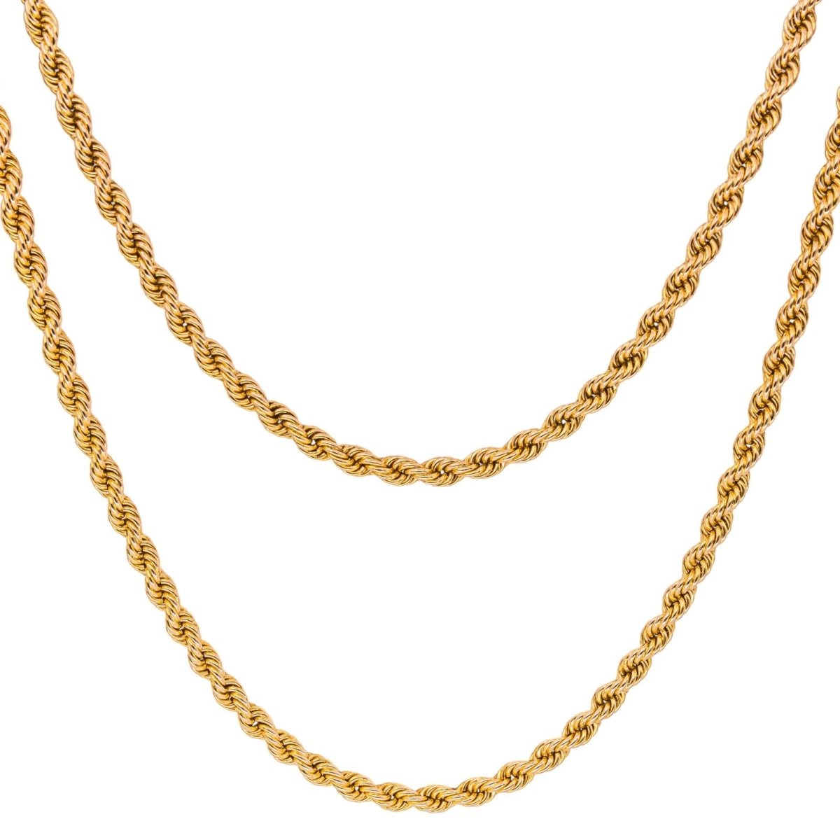 Collier Sautoir en or rose - Castafiore