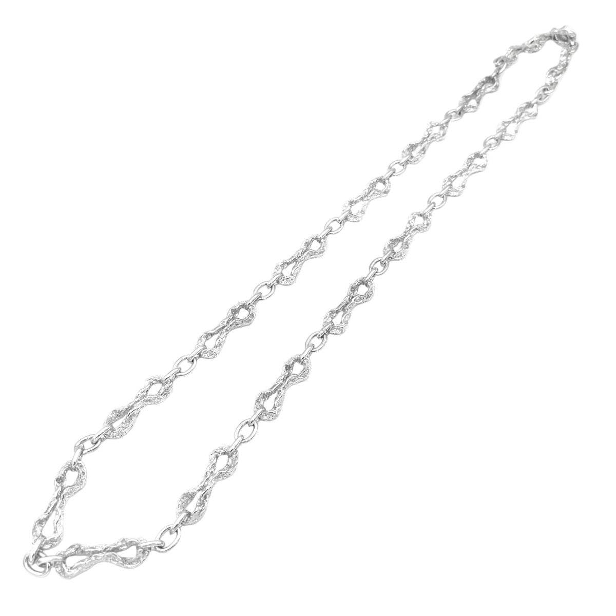 Collier Sautoir GILBERT ALBERT en argent - Castafiore