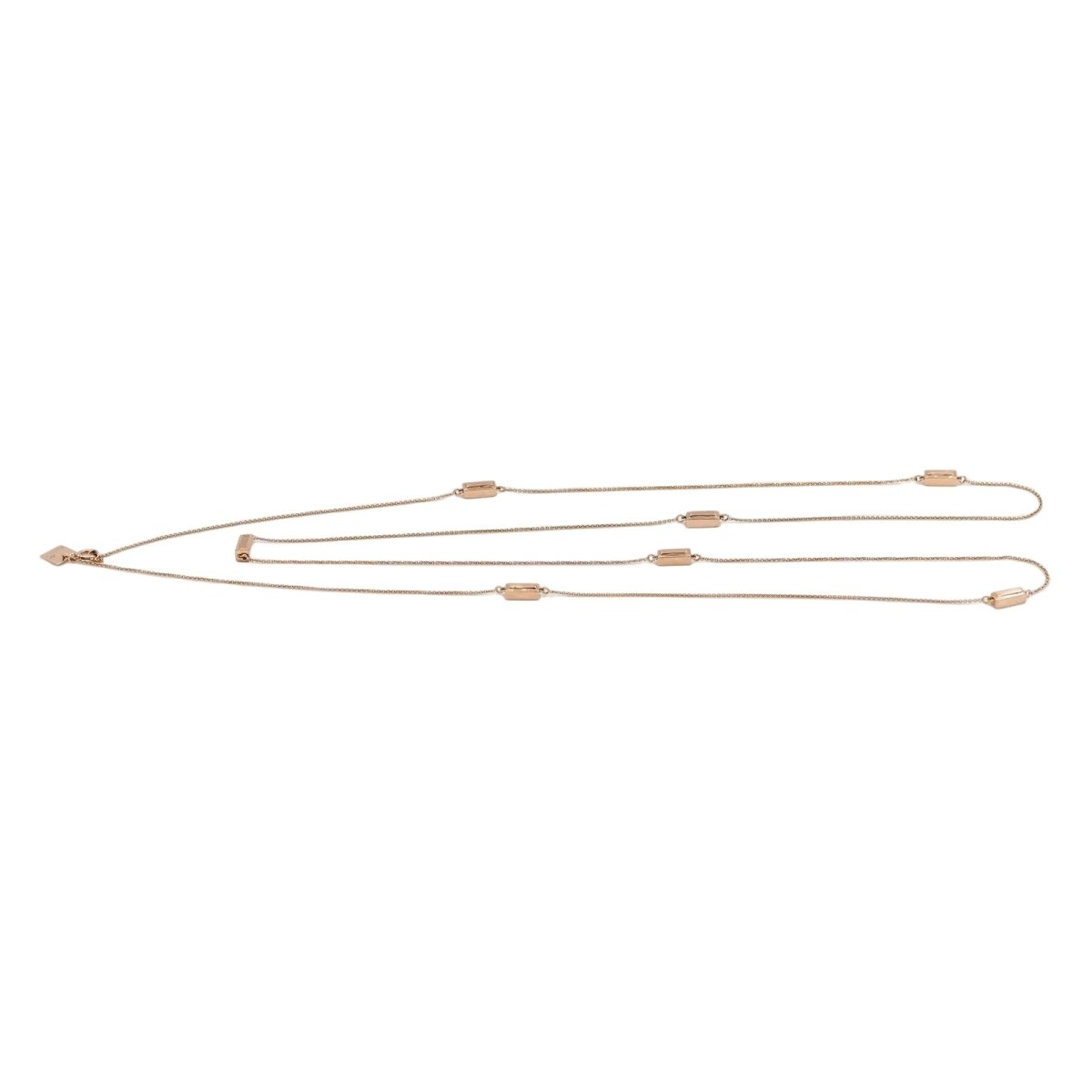 Ginette NY Necklace Sautoir Rose gold