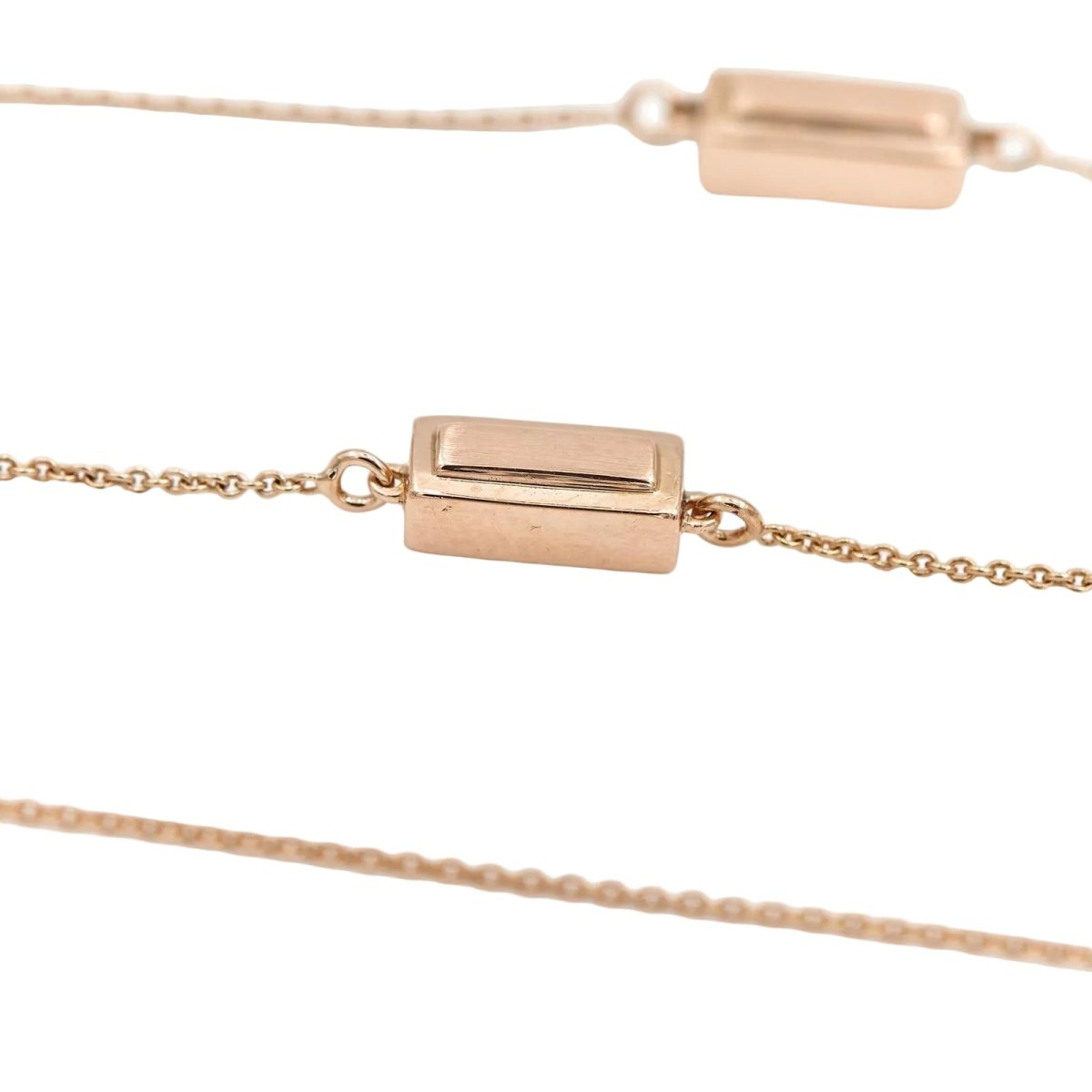 Ginette NY Necklace Sautoir Rose gold