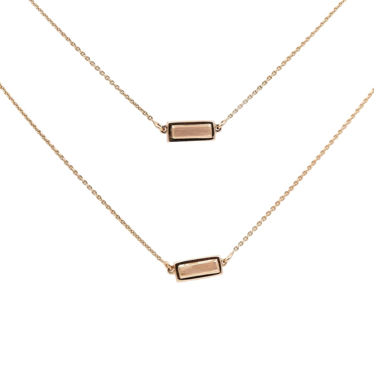 Ginette NY Necklace Sautoir Rose gold