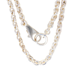 Collier Sautoir HERMÈS "Voltige" en argent - Castafiore