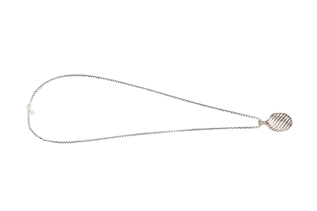 Collier Sautoir Pendentif DAVID YURMAN en argent - Castafiore
