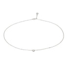 Collier Solitaire CARTIER "Cartier d'amour" en or blanc et diamant - Castafiore