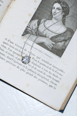 Collier solitaire diamant 1.24 Cts - Castafiore