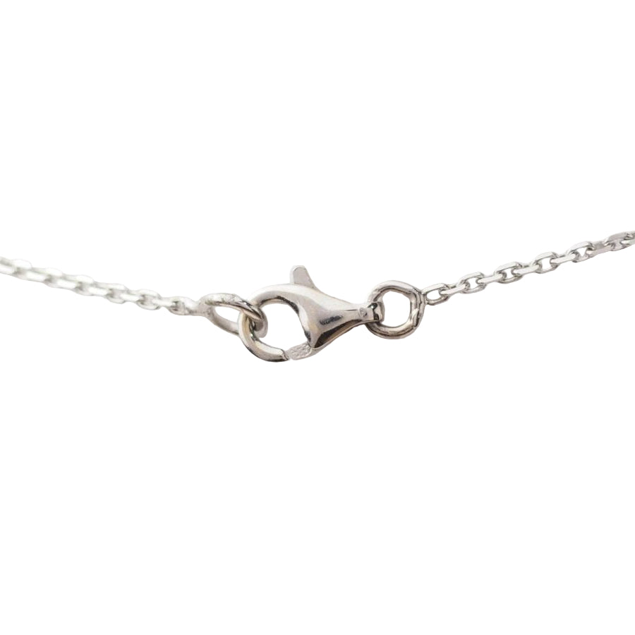 Collier solitaire en or blanc et diamant 0.77ct - Castafiore