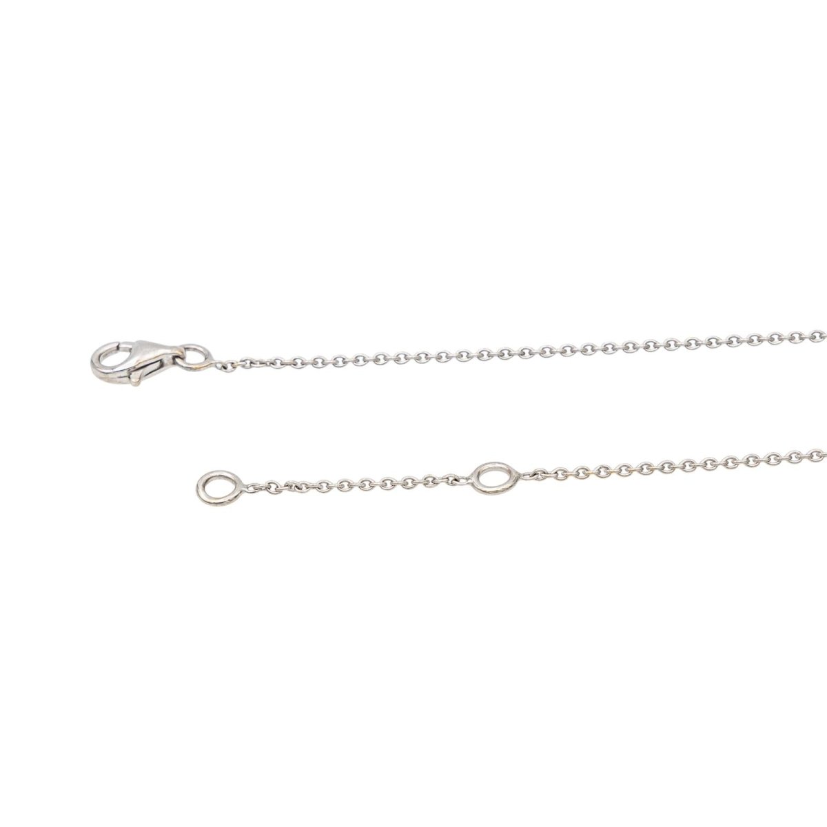 Collier Solitaire en or blanc et diamant - Castafiore