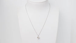 Collier solitaire en or blanc et diamant 1,40ct - Castafiore