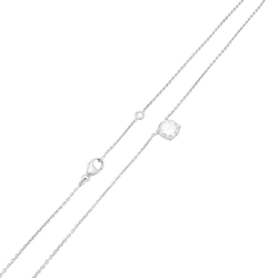 Collier Solitaire en or blanc et diamant - Castafiore