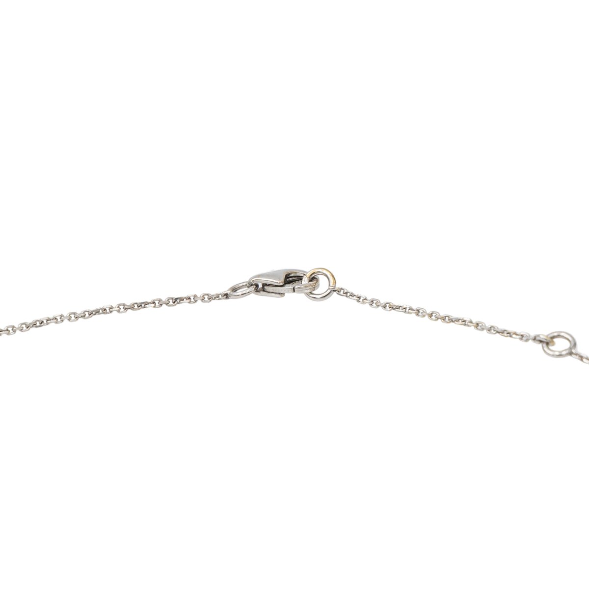 Collier Solitaire en Or blanc et Diamant - Castafiore