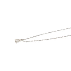Collier Solitaire en or blanc et diamant - Castafiore