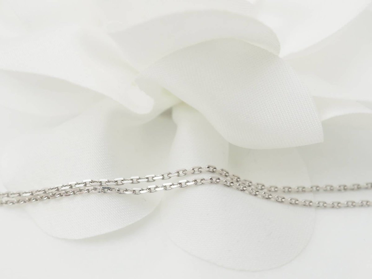 Collier solitaire en or blanc et rubis 2,12ct - Castafiore