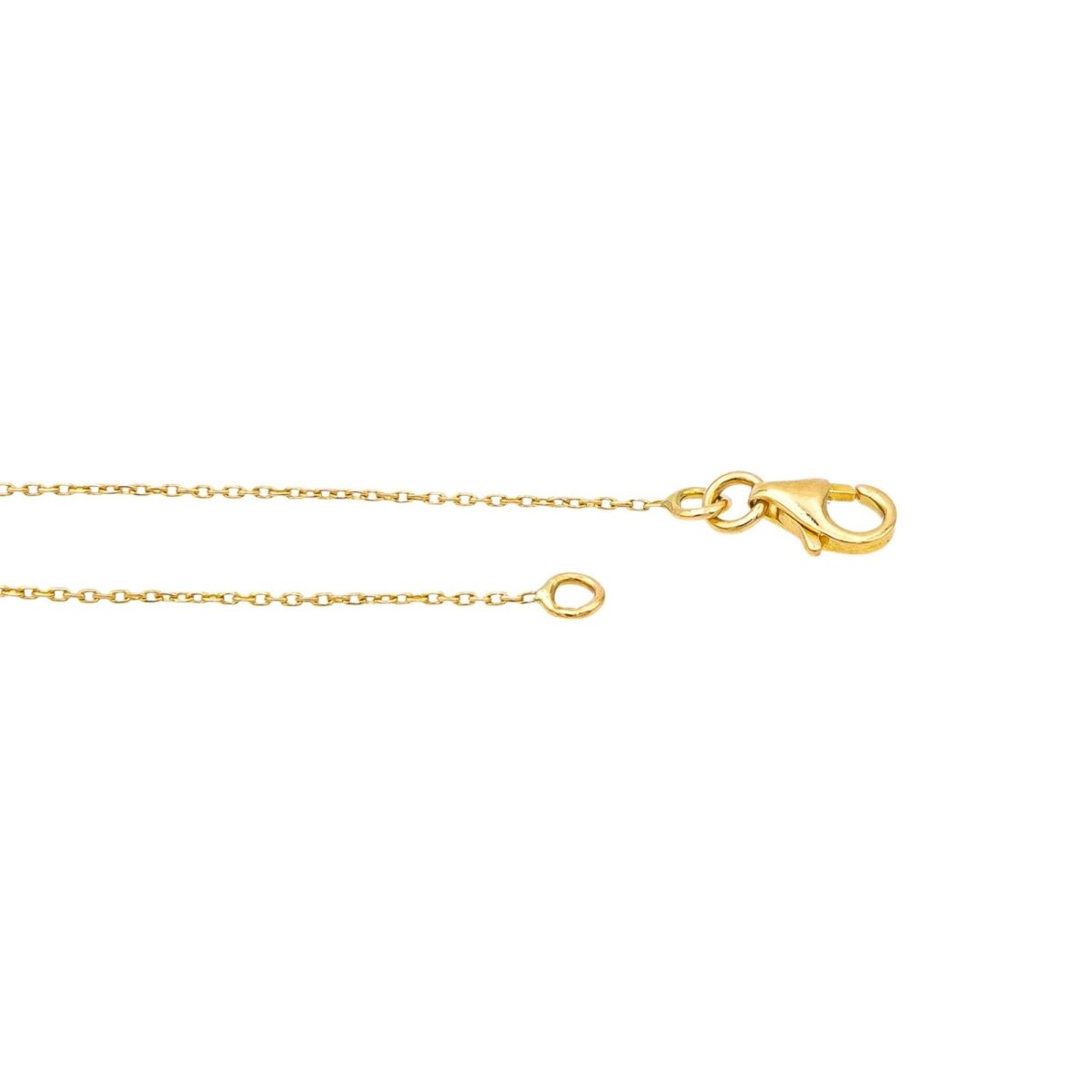 Collier Solitaire en or jaune et diamant - Castafiore