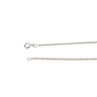 Collier Solitaire Or Blanc Diamant - Castafiore