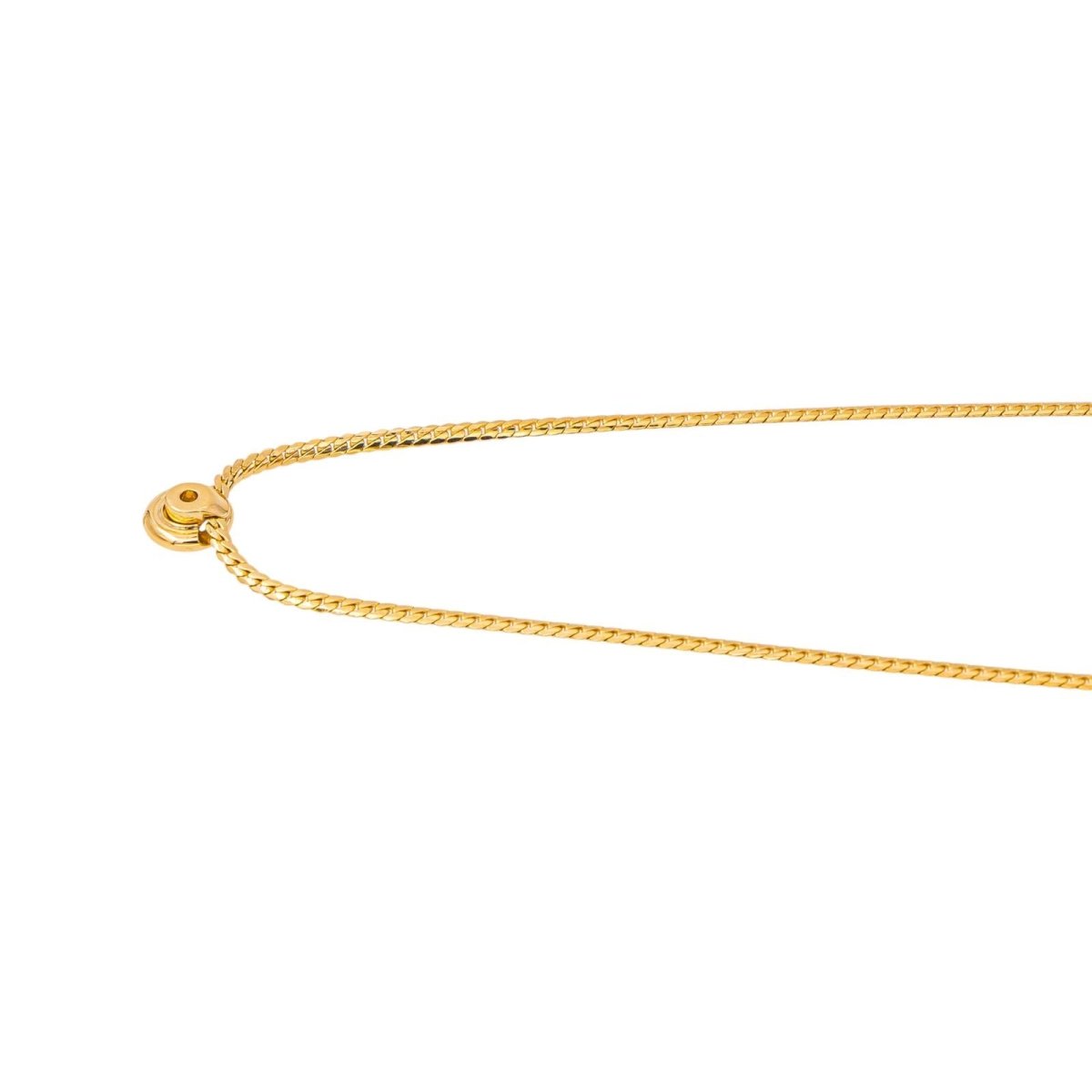 Collier Solitaire Or jaune Diamant - Castafiore