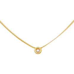 Collier Solitaire Or jaune Diamant - Castafiore