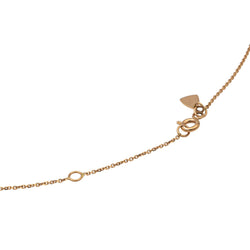 Collier Solitaire Or rose Diamant - Castafiore