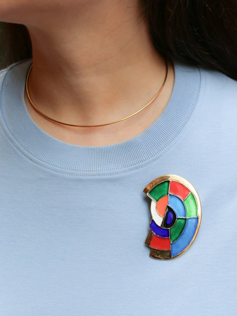 Collier SONIA DELAUNAY Edition ARTCURIAL - Castafiore
