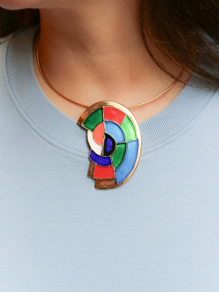 Collier SONIA DELAUNAY Edition ARTCURIAL - Castafiore