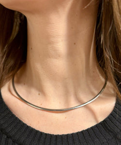 Collier souple à maille oméga - Castafiore