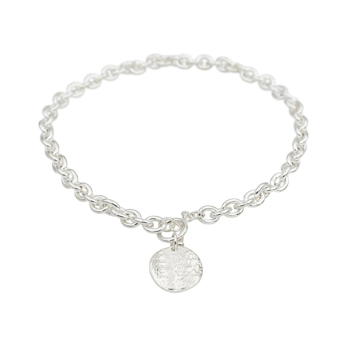 Collier TIFFANY & CO. "727 5th Avenue New York" en argent - Castafiore