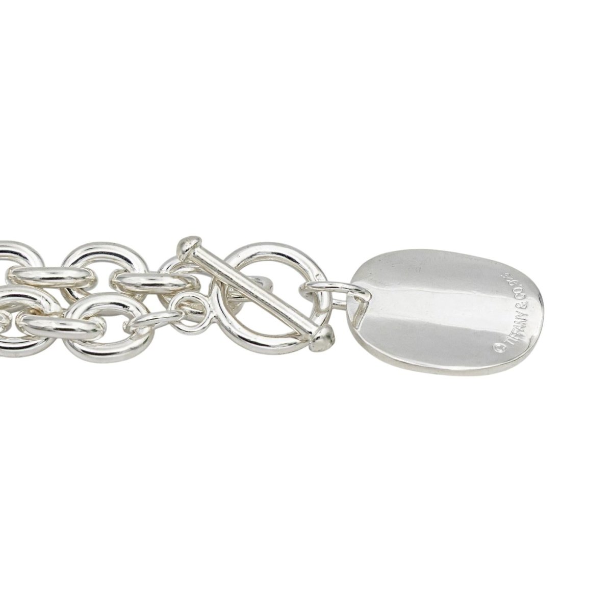 Collier TIFFANY & CO. "727 5th Avenue New York" en argent - Castafiore