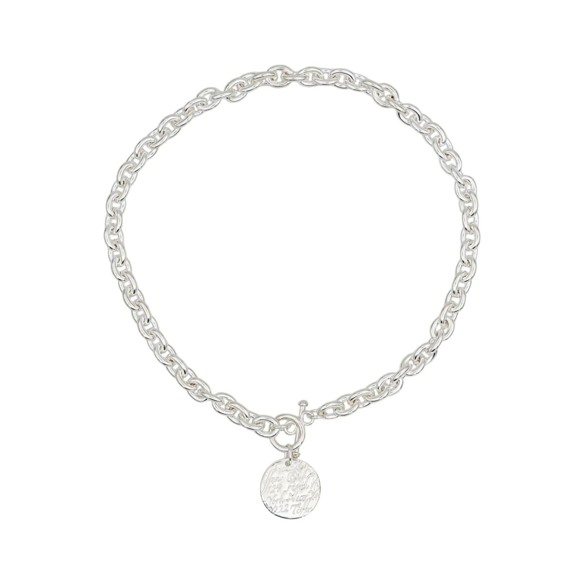 Collier TIFFANY & CO. "727 5th Avenue New York" en argent - Castafiore