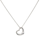 Collier Tiffany & Co Coeur Open heart Platine Diamant - Castafiore