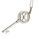 Collier TIFFANY KEY en or blanc et diamants - Castafiore