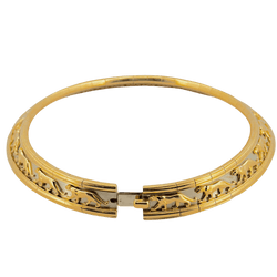 Collier Torque CARTIER "Pharaon" en or jaune et or blanc - Castafiore