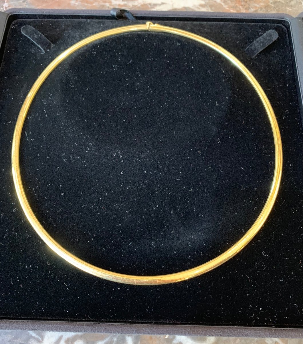 Collier Torque en or jaune - Castafiore