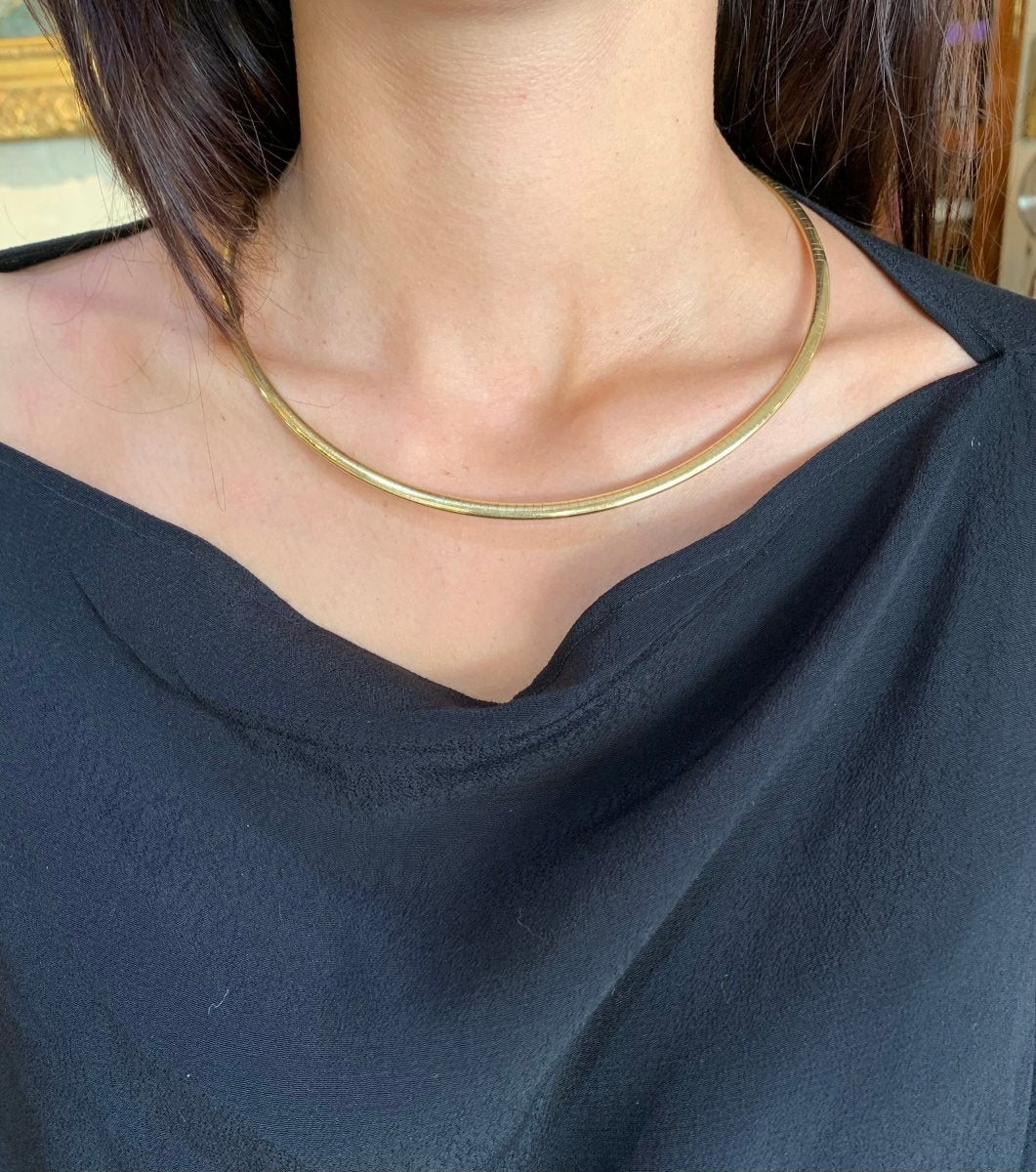 Collier Torque en or jaune - Castafiore