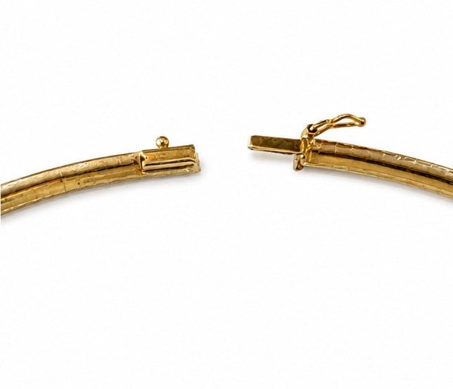 Collier Torque en or jaune - Castafiore