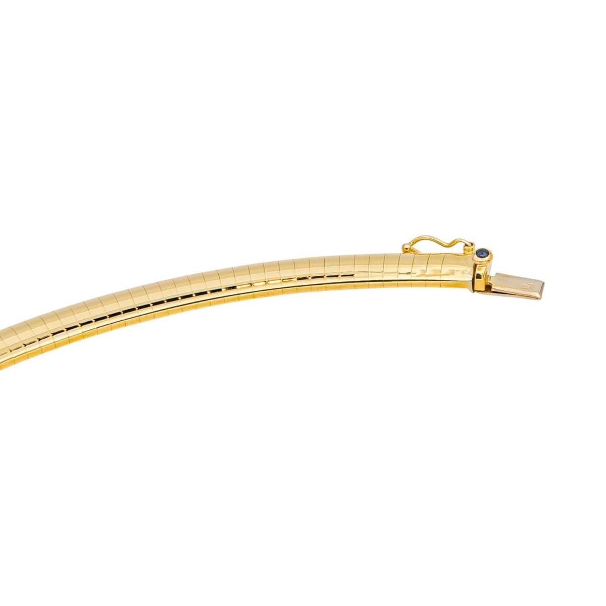 Necklace Yellow gold Sapphire