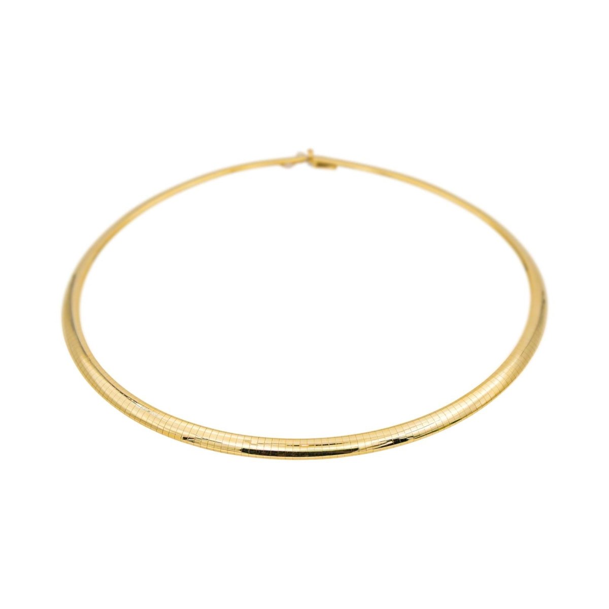 Collier Torque en or jaune et saphir - Castafiore