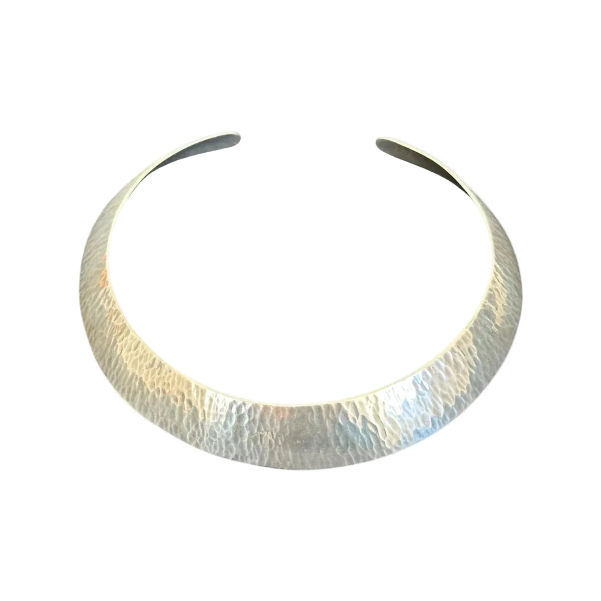 Collier Torque HERMÈS "Timoure" en argent - Castafiore