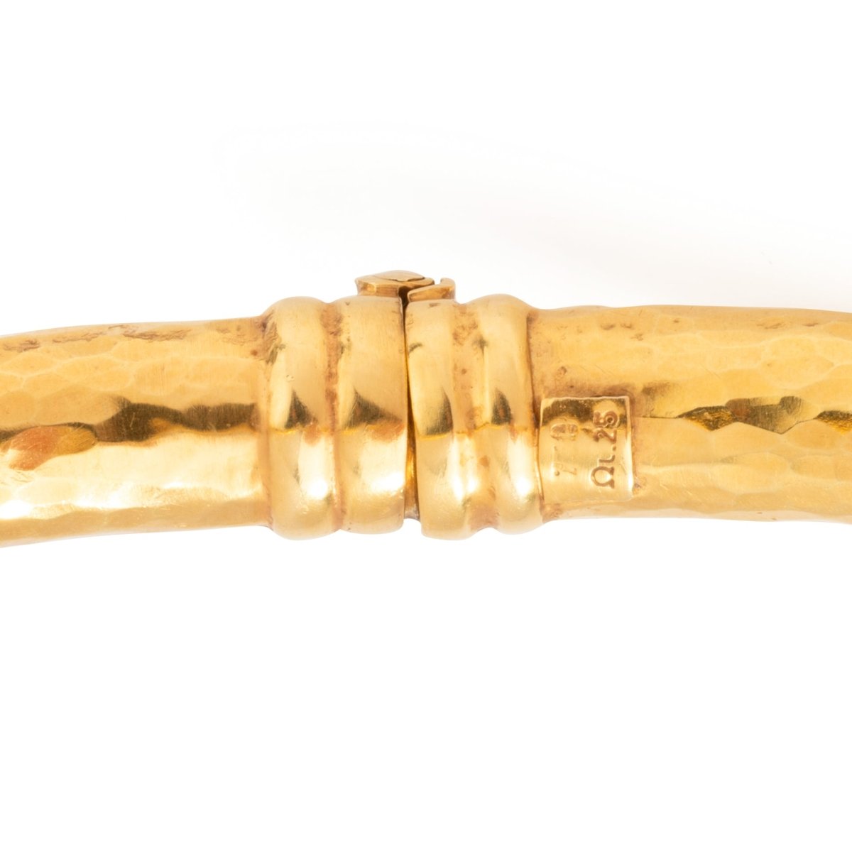 Collier Torque LALAOUNIS en or jaune et lapis lazuli - Castafiore