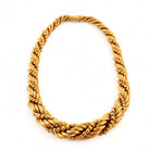 Collier torsadé en or jaune - Castafiore